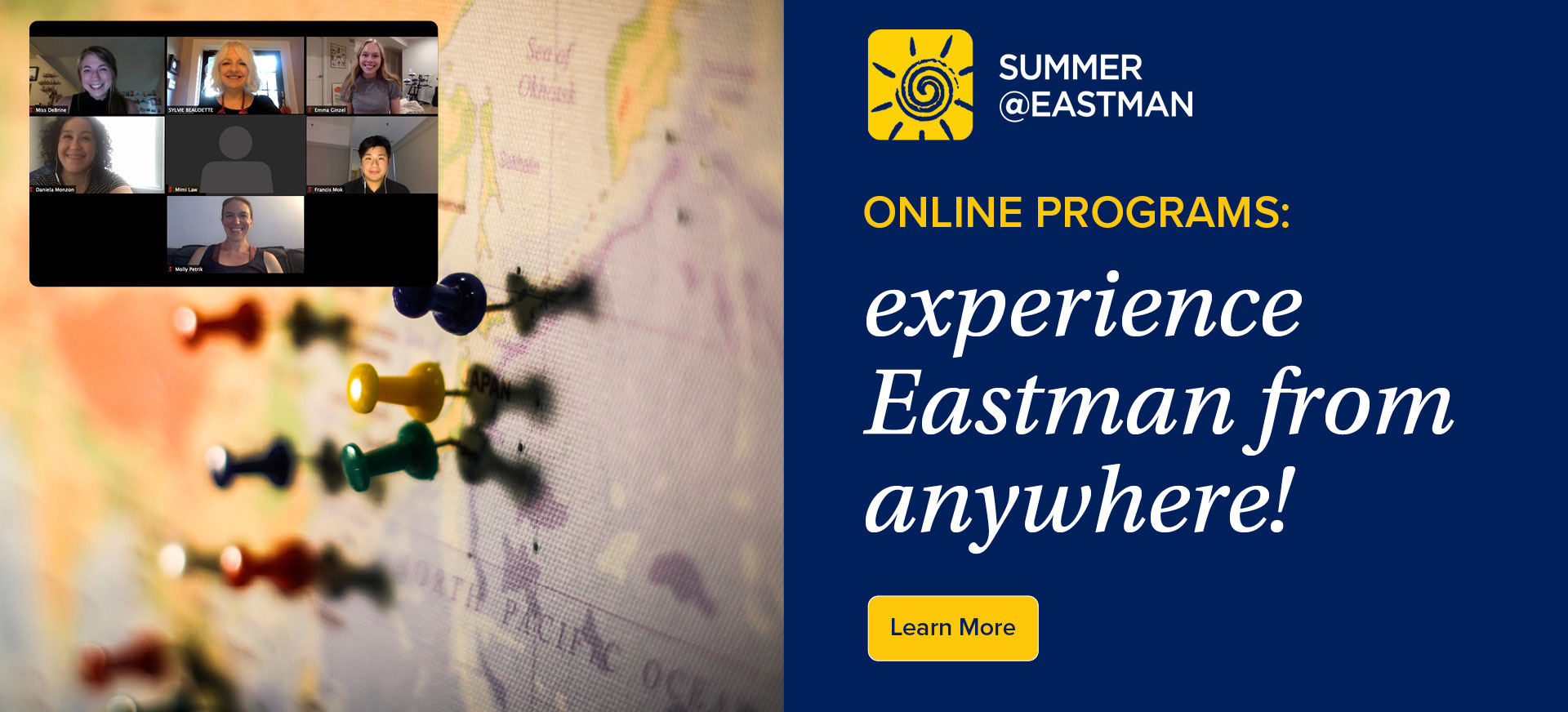 Online Programs: Experience Eastman From Anywhere!